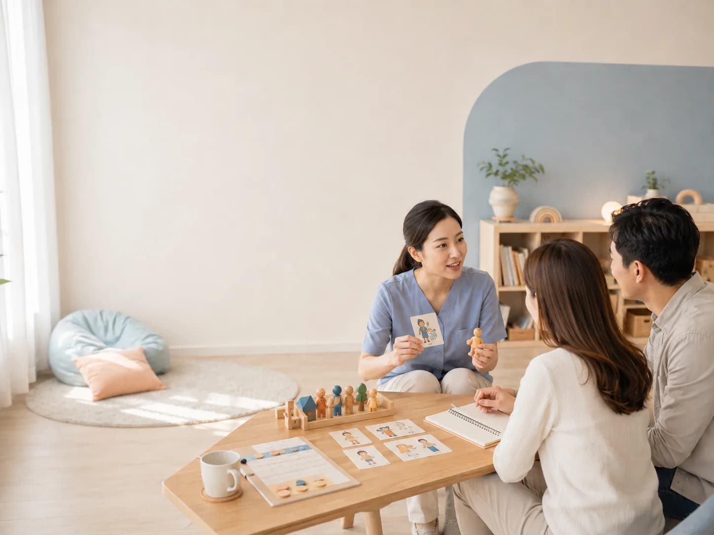 ผู้เชี่ยวชาญทำ Parent Coaching ร่วมกับผู้ปกครองที่ ZENITH Kid's Center